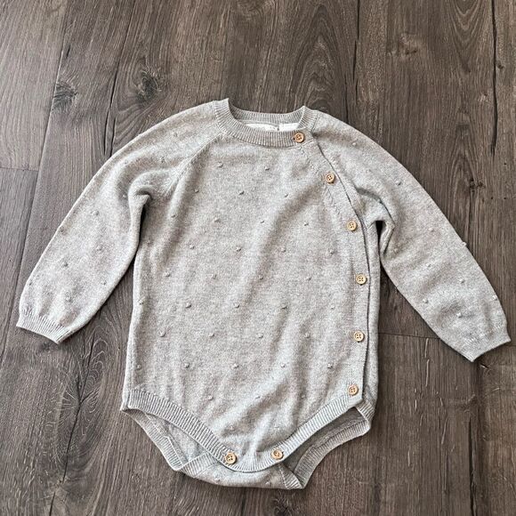 Mango Long-sleeved knitted body size 9_12 months - Picture 6 of 7